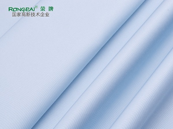 828#绿光蓝 精密纺双面卡新材料医护面料